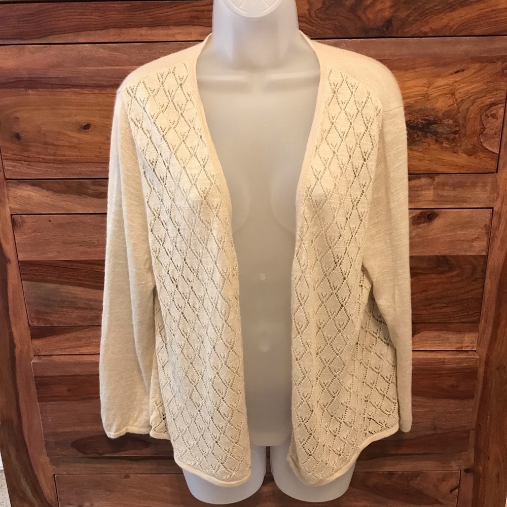 Charter Club shrug open cardigan